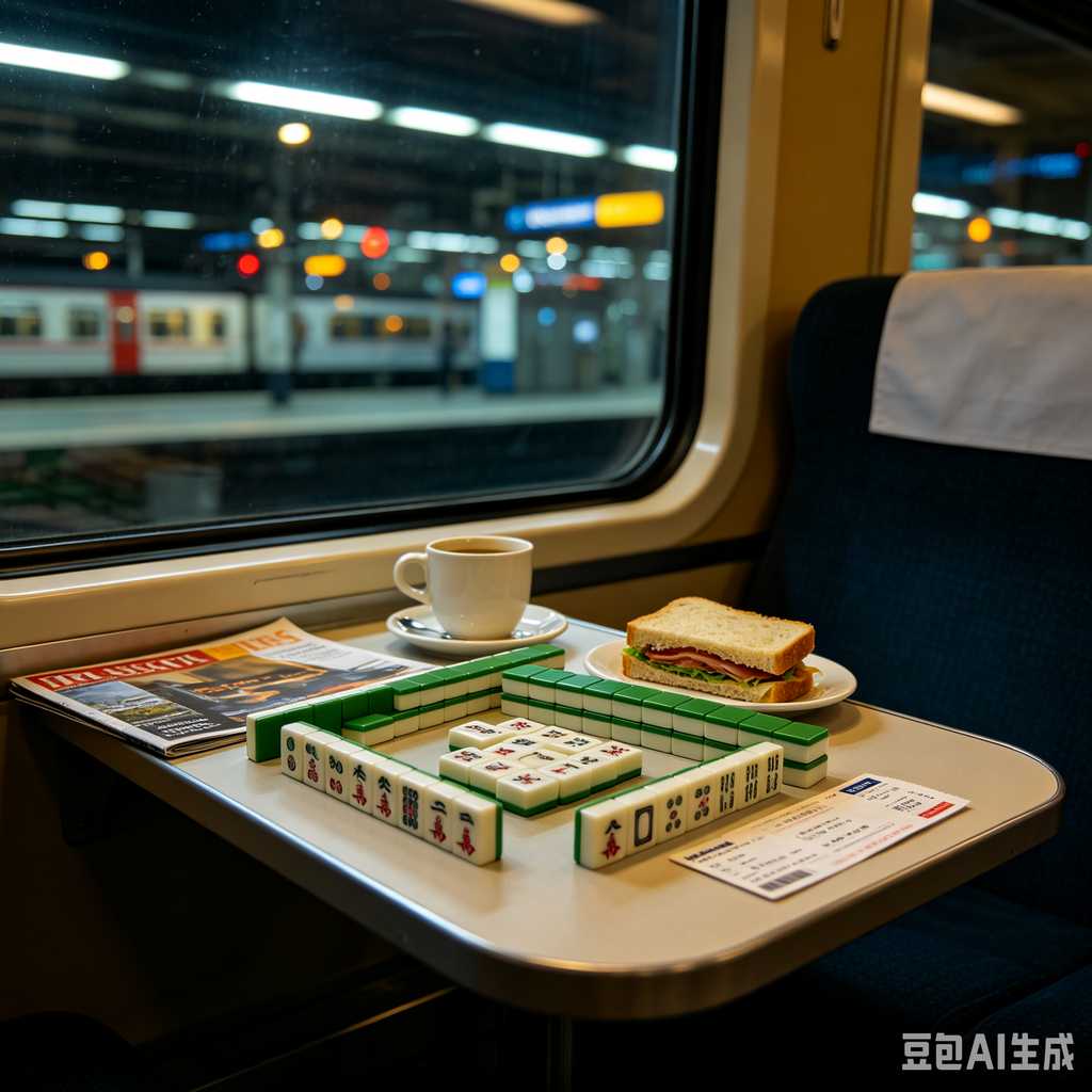 trendy color mahjong set