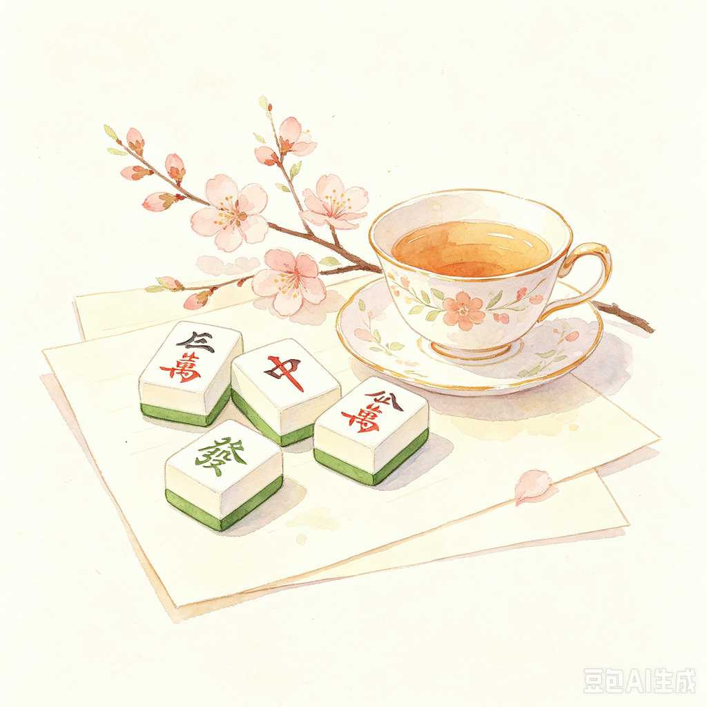 beginner mahjong game kit with guide