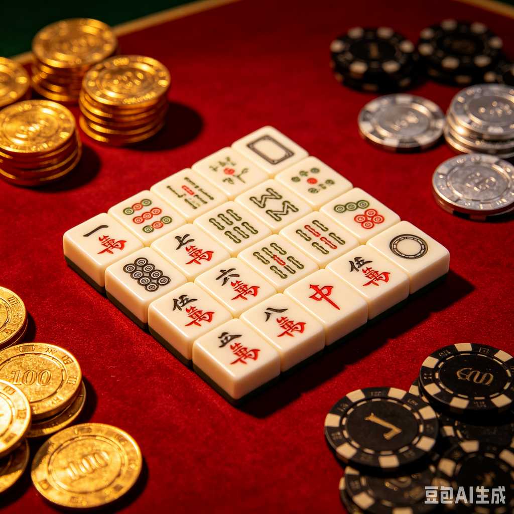 displayable mahjong set