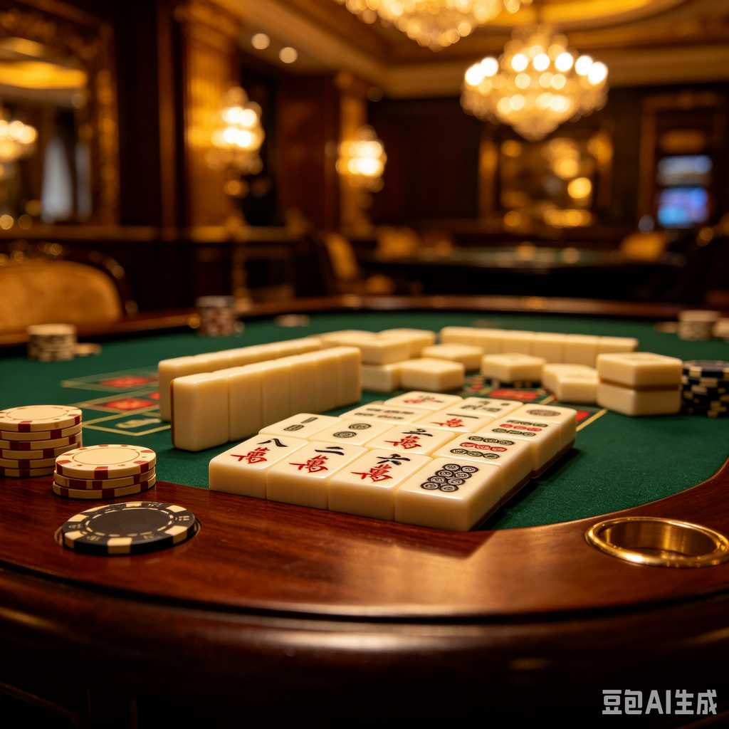 desktop decoration mahjong set